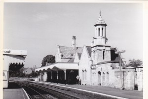 Stamford Station in 1987, the year we opened the shop here. © Robert Humm.